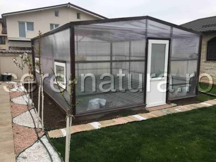 Sera-Policarbonat-montata-in-Chiajna-pe-o-structura-existenta-producator-Rufy-Roof-Engineering-10 Sera Chiajna